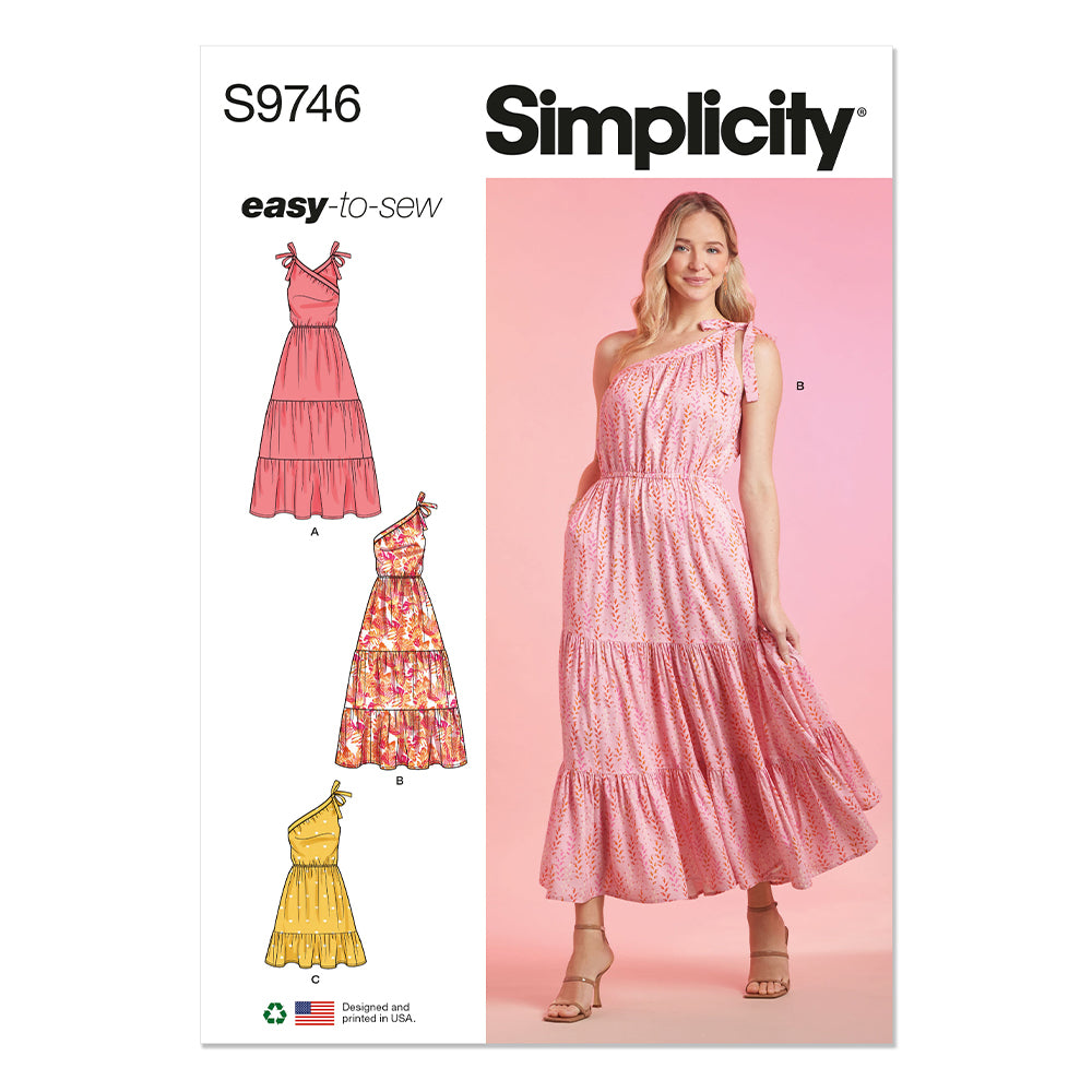 SIMPLICITY S9746 Misses' Dress