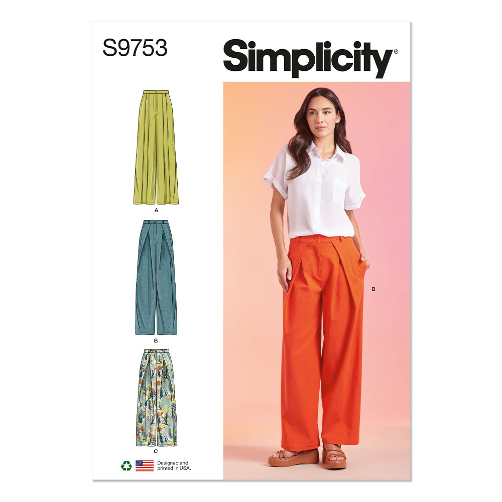 SIMPLICITY S9753 Misses' Pants