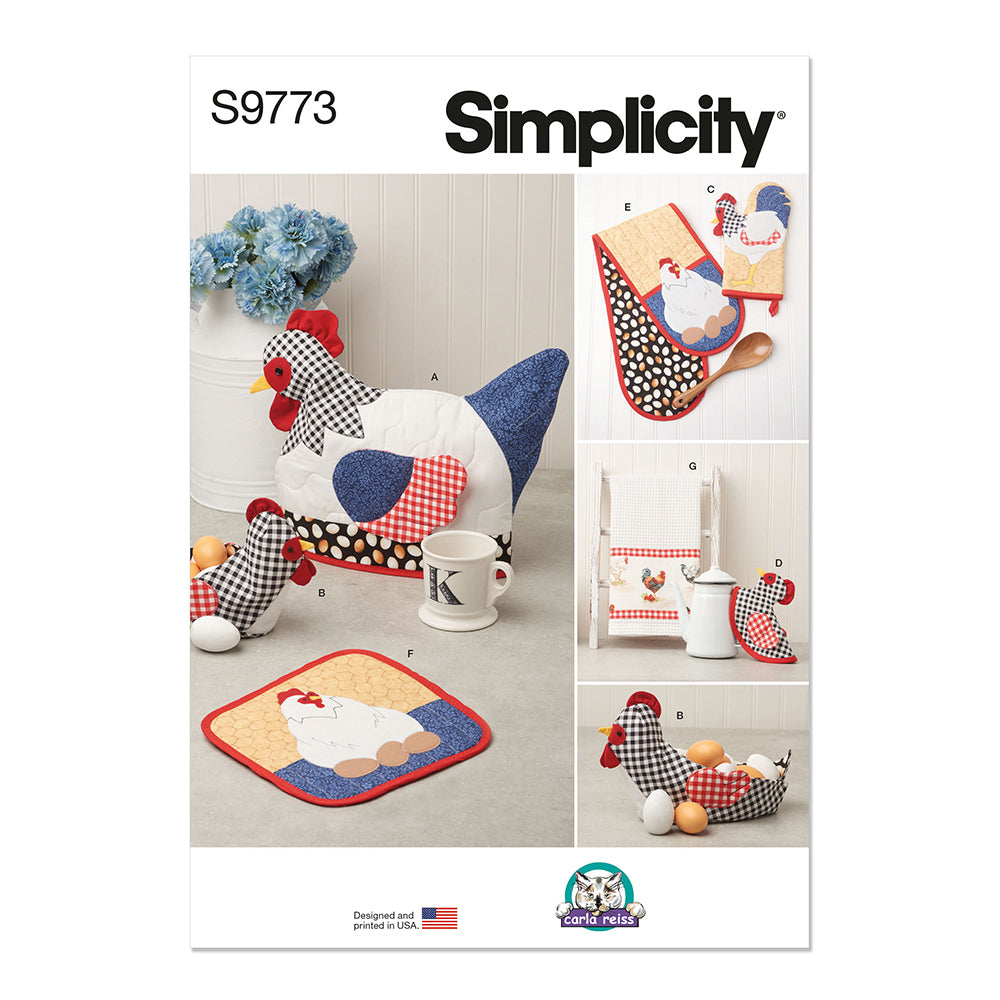 SIMPLICITY S9773 Kitchen Accessories By Carla Reiss Design By Carla Reiss Design