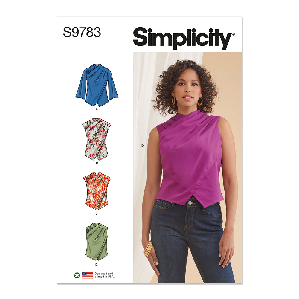 SIMPLICITY S9783 Misses' Top