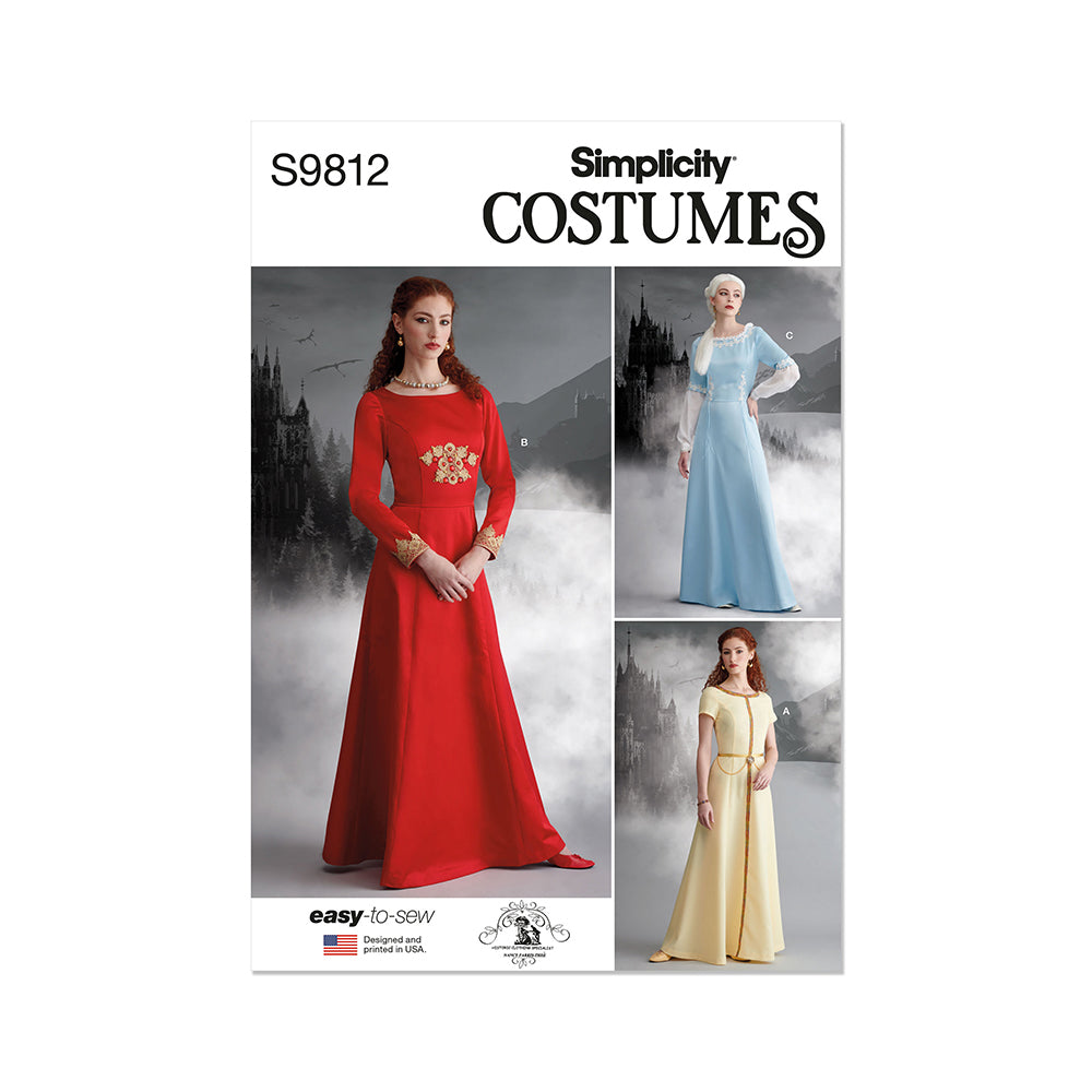 SIMPLICITY S9812 Misses' Costume