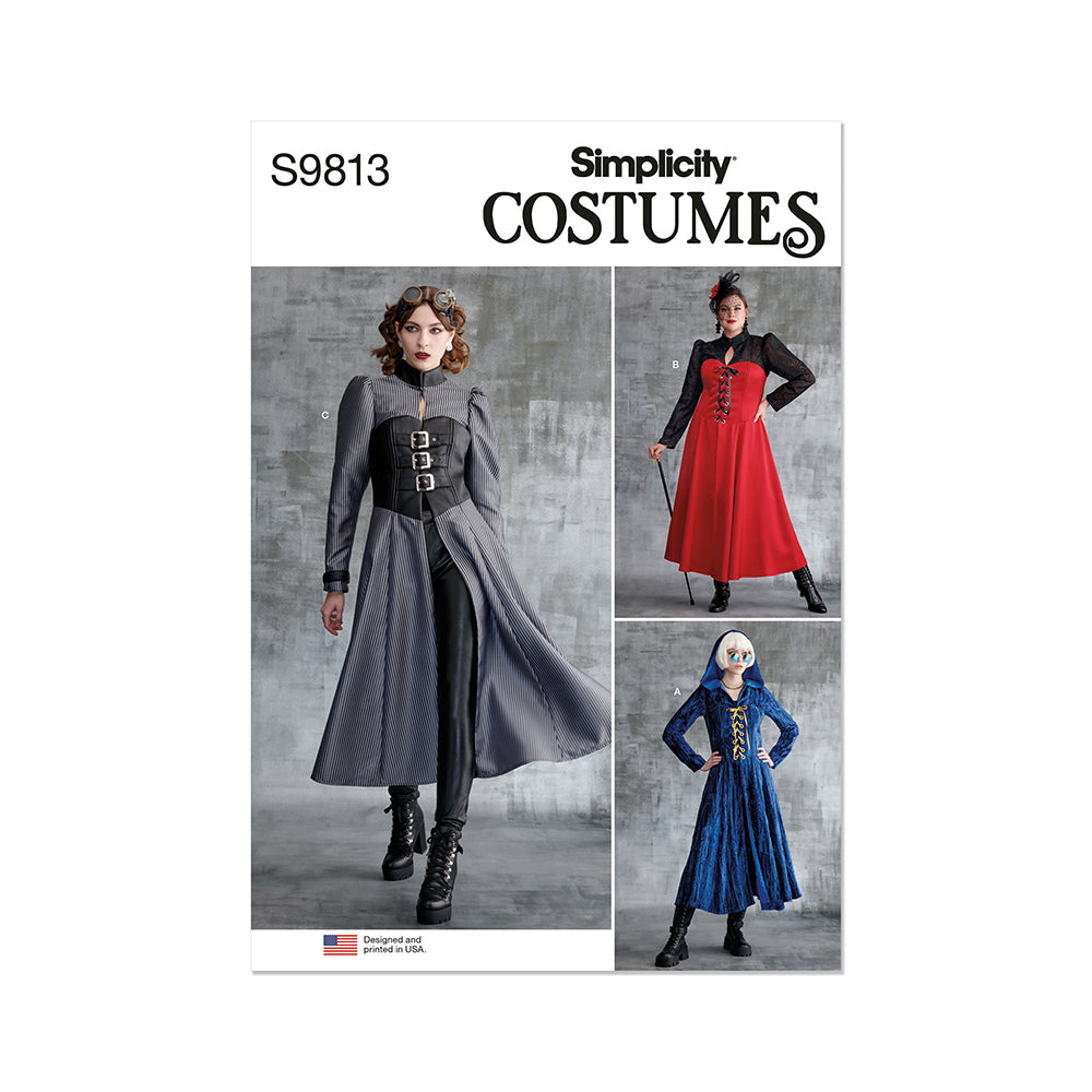 SIMPLICITY S9813 Misses And Women’s Costume