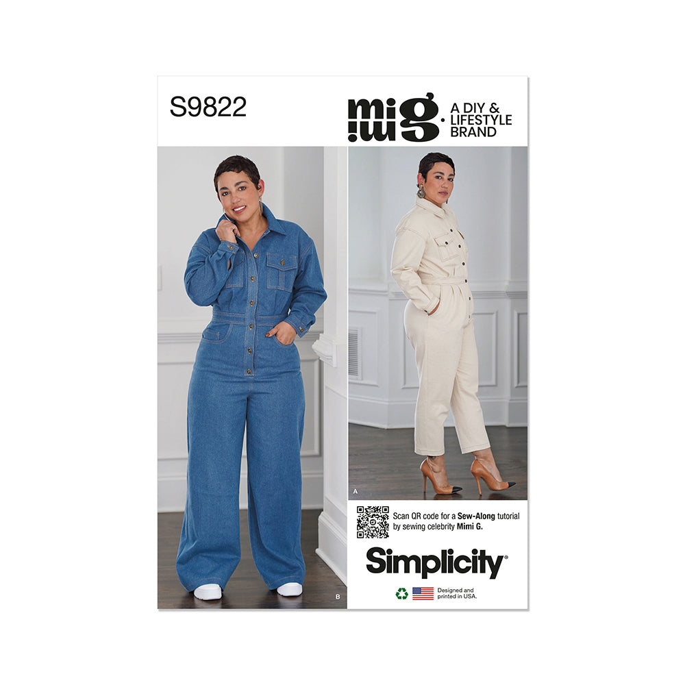 SIMPLICITY S9822 Misses' Jumpsuits