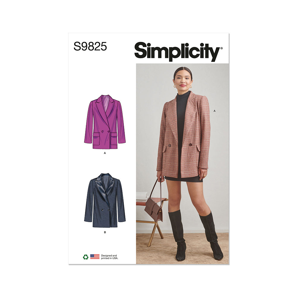 SIMPLICITY S9825K5 Misses' Jackets