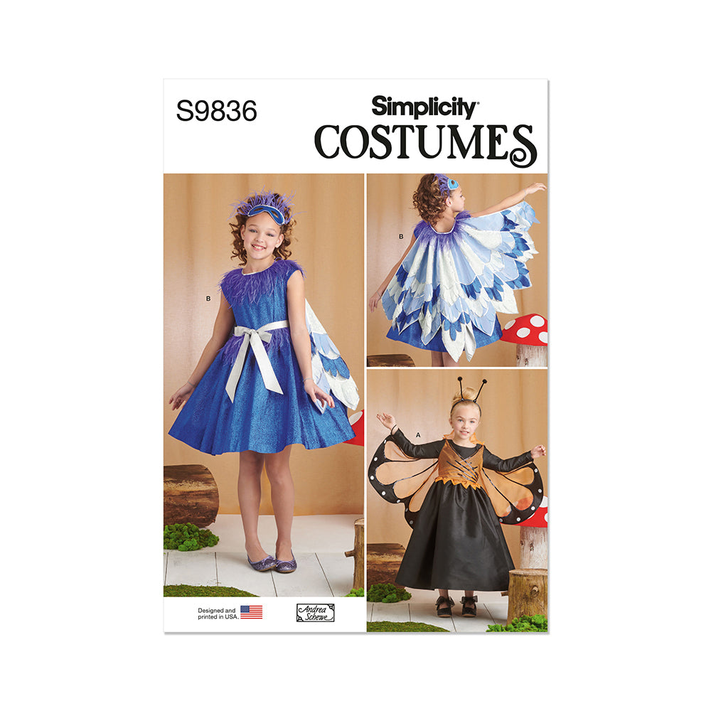 SIMPLICITY S9836 Children And Girls' Costume