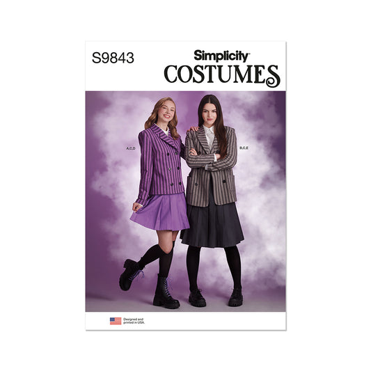 SIMPLICITY S9843 Misses' Costume