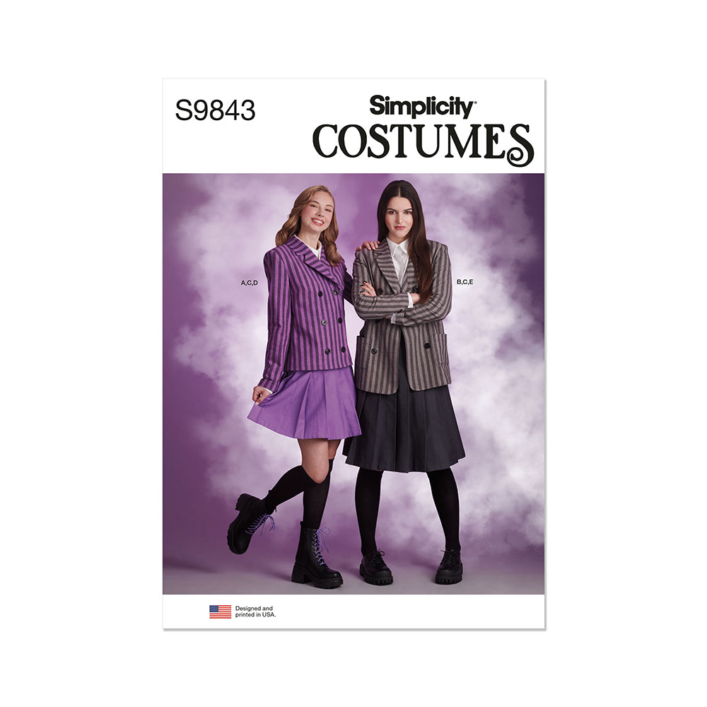 SIMPLICITY S9843 Misses' Costume