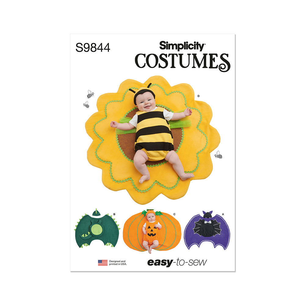 SIMPLICITY S9844 Babies' Costume