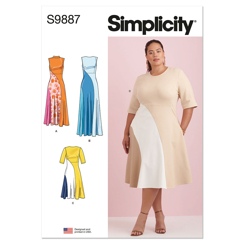 SIMPLICITY S9887 Women'S Dress With Length Variations