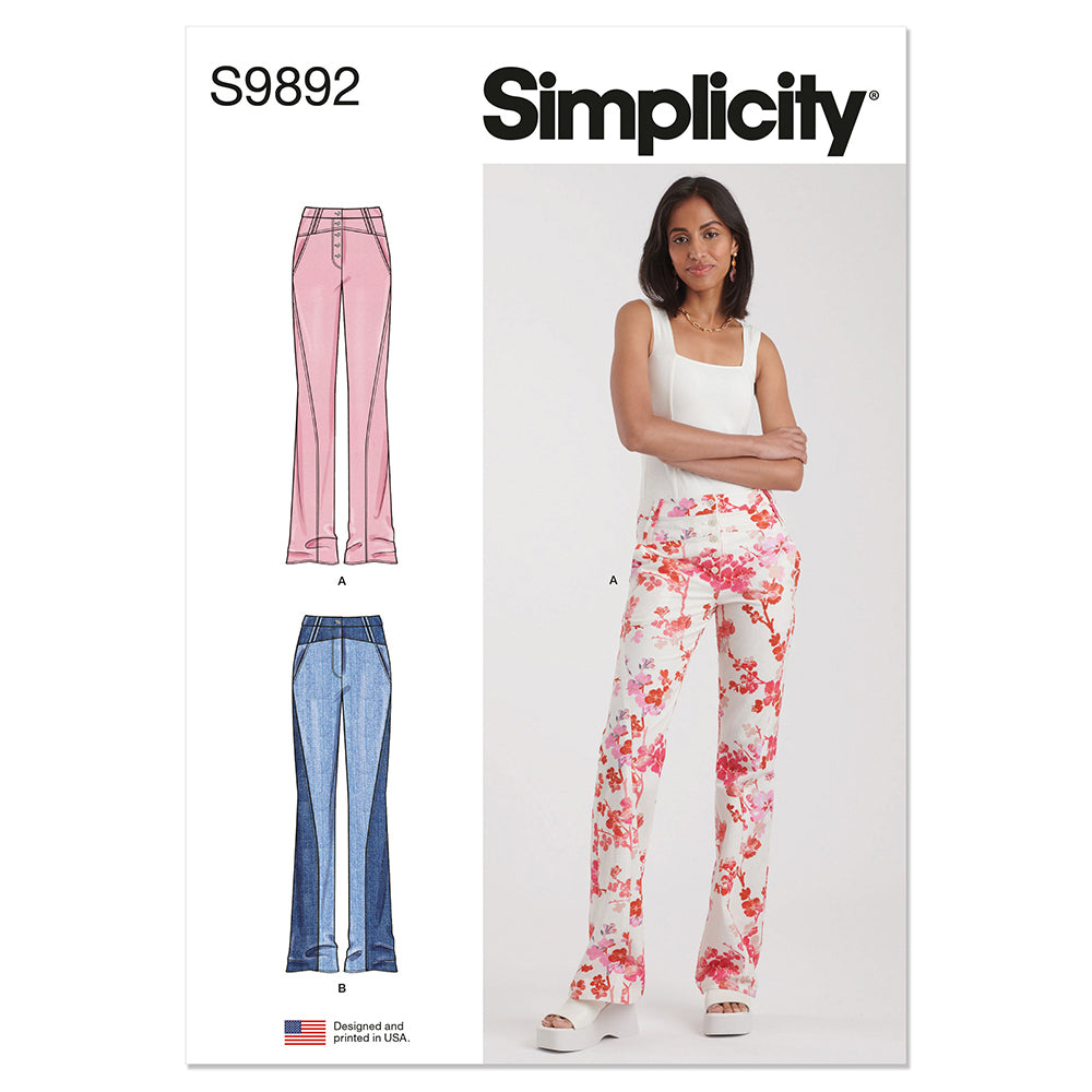 SIMPLICITY S9892 Misses' Jeans