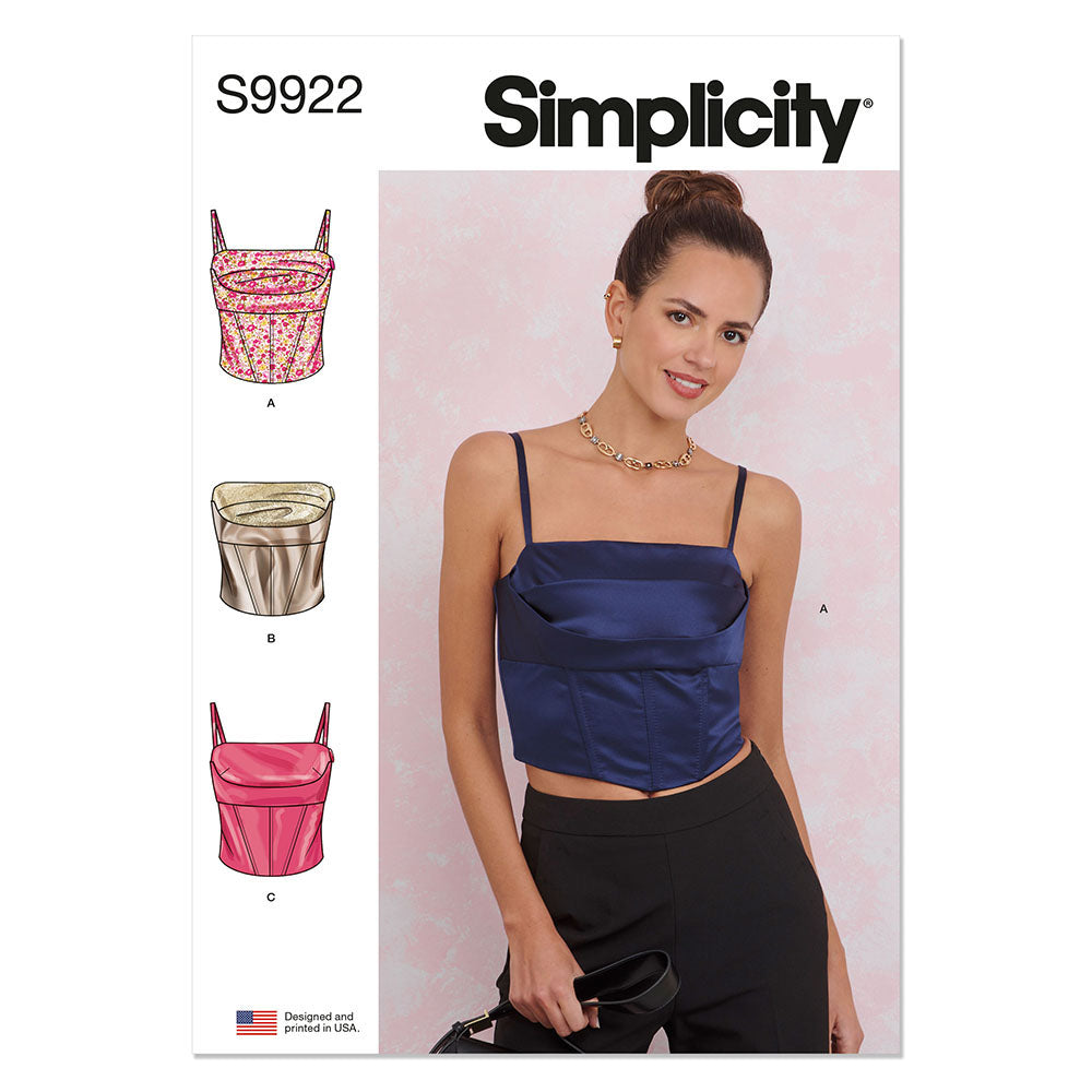 SIMPLICITY S9922 Misses' Corsets