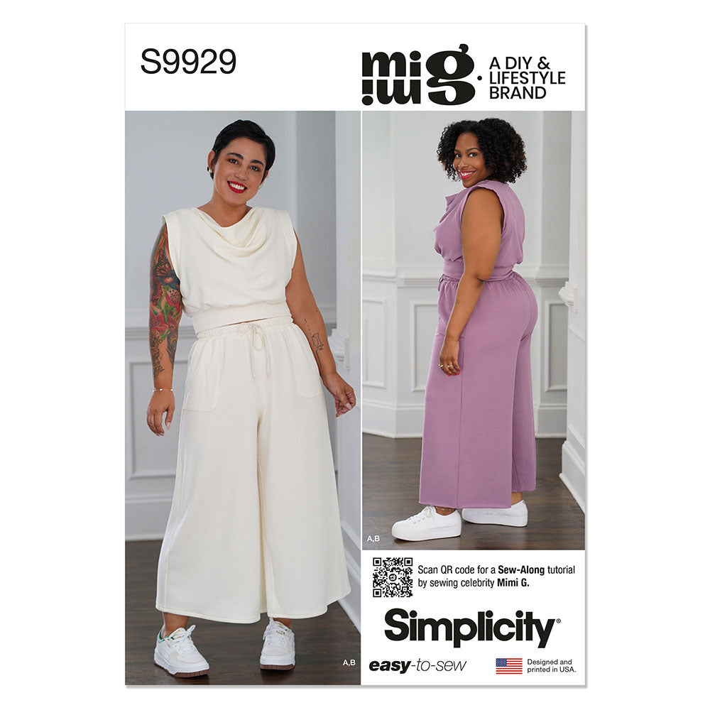 SIMPLICITY S9929 Misses' And Women'S Lounge Set