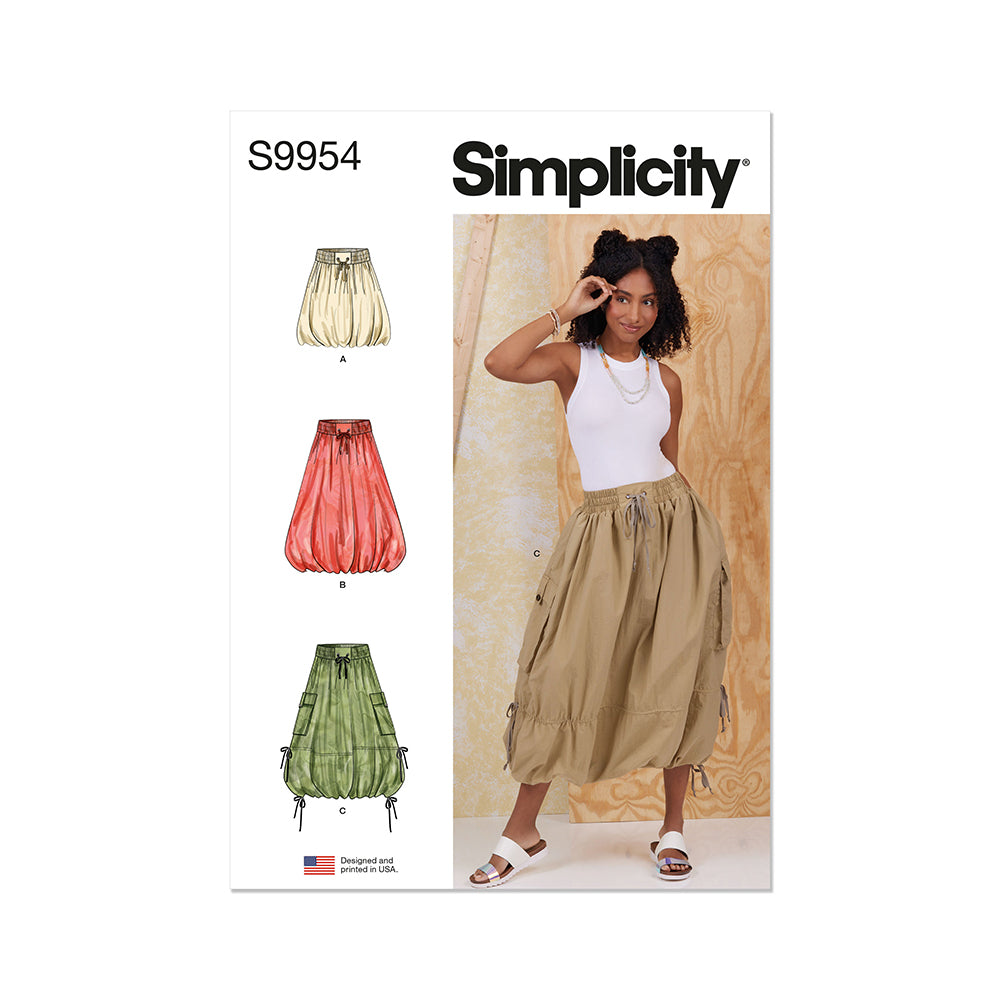 SIMPLICITY S9954 Misses' Skirts