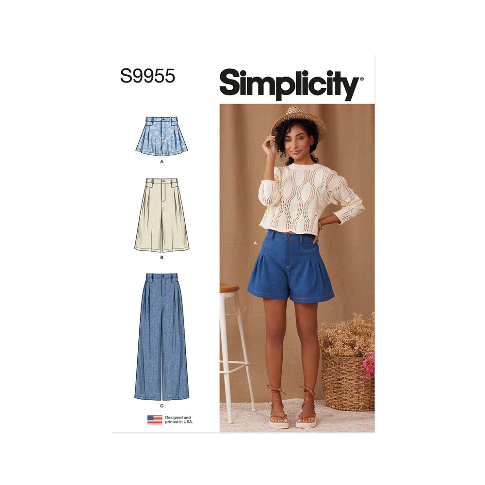 SIMPLICITY S9955 Misses' Shorts And Pants