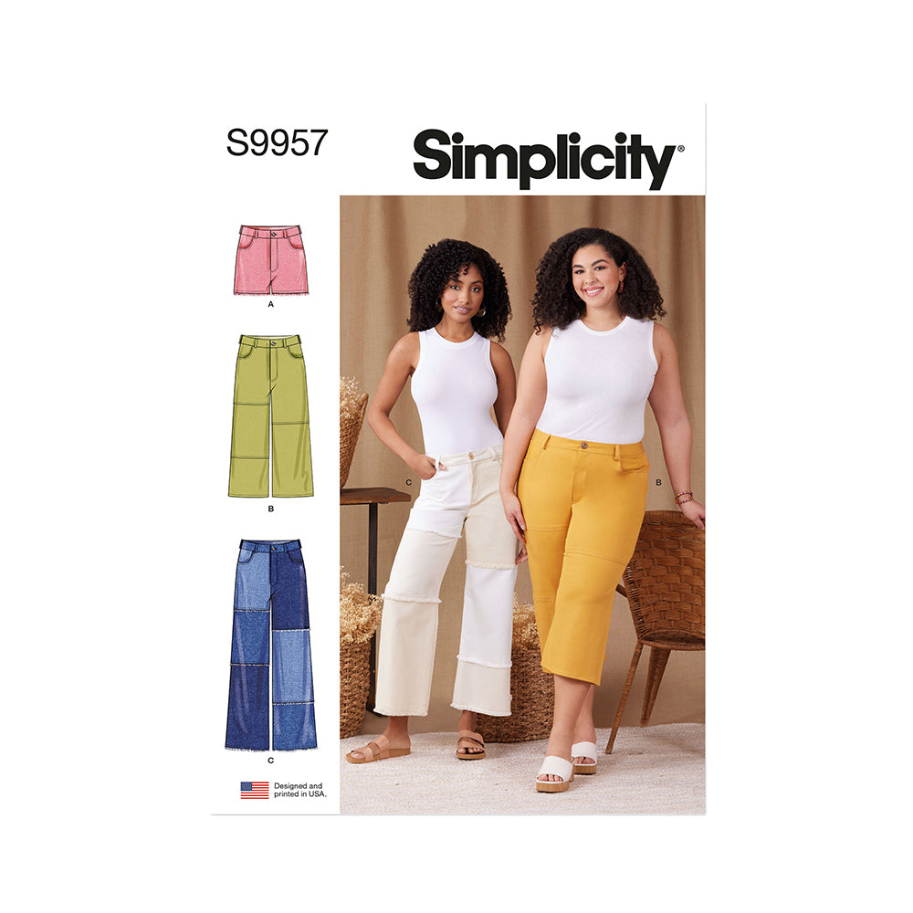SIMPLICITY S9957 Misses' And Women'S Shorts And Pants