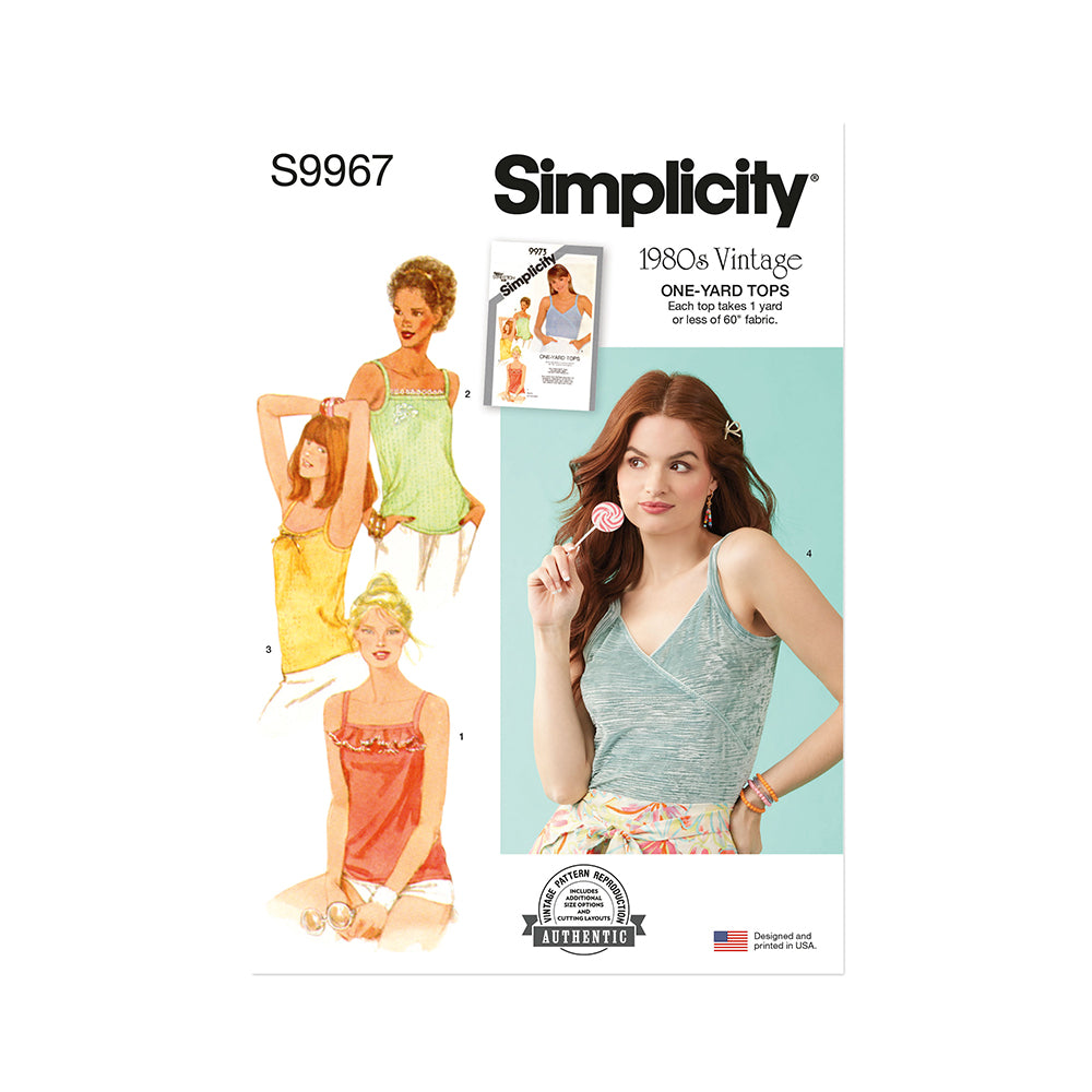 SIMPLICITY S9967 Misses' Pullover Knit Tops
