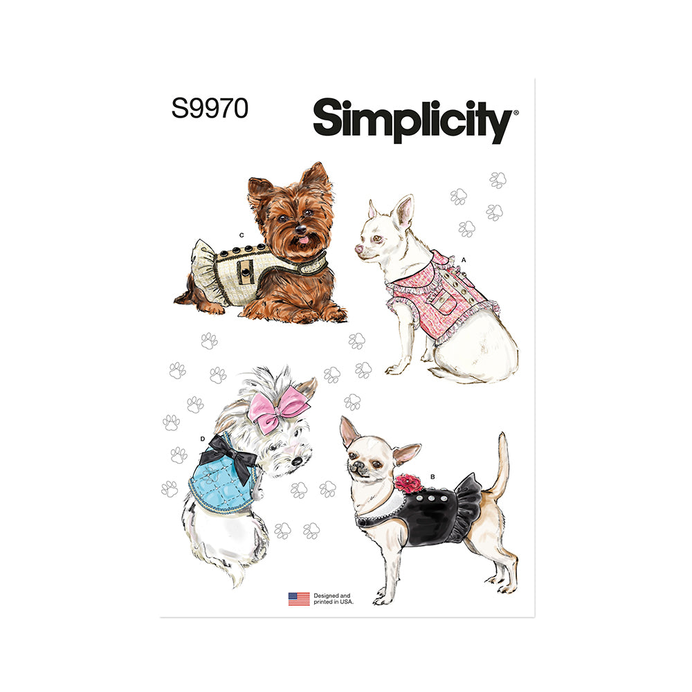 SIMPLICITY S9970 Dog Coats