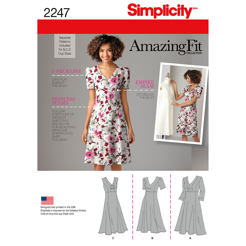 SIMPLICITY 2247 Misses' Dress
