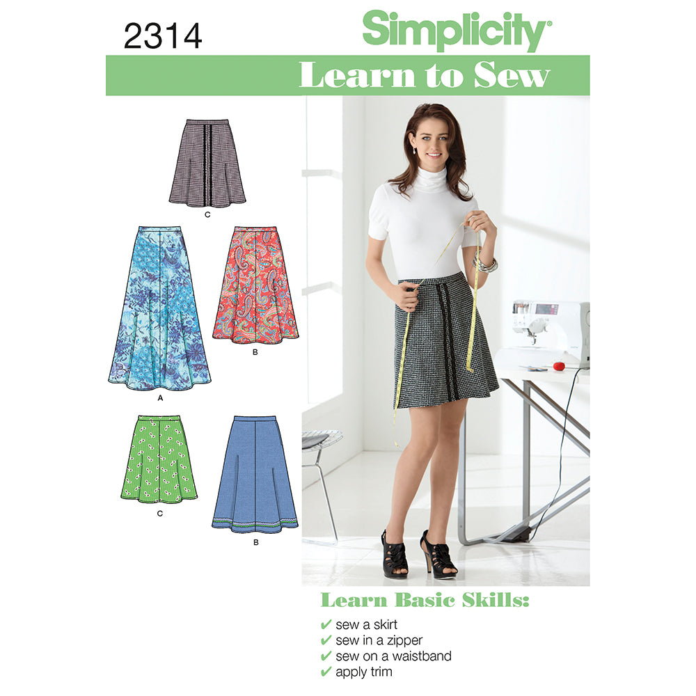 SIMPLICITY 2314 Misses' Skirt Pants