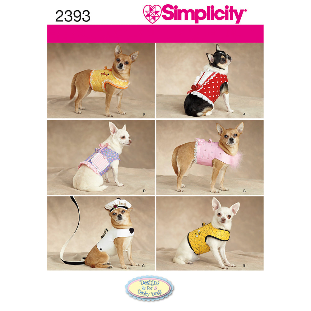 SIMPLICITY 2393 Pet Wear