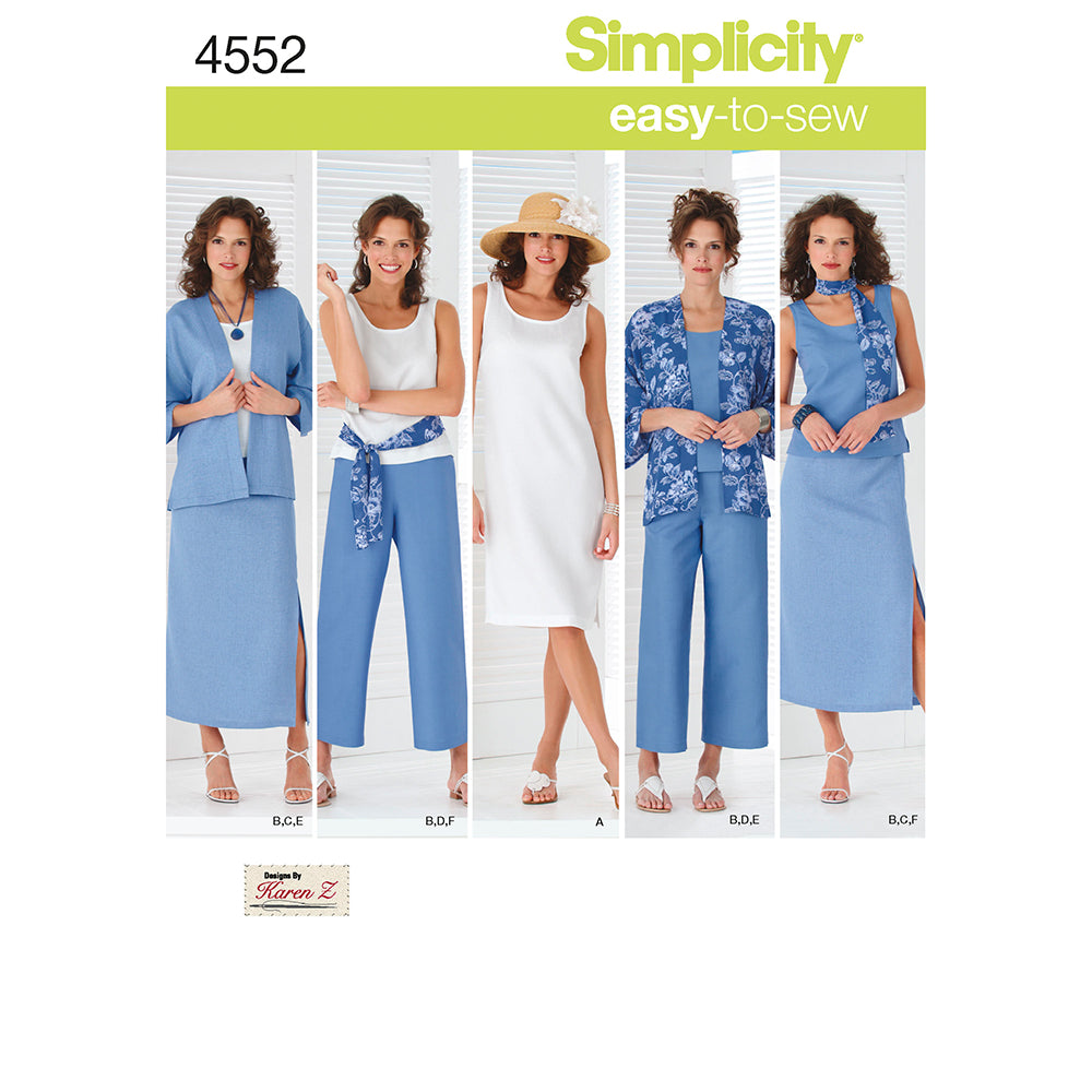 SIMPLICITY 4552 Misses' Sportswear