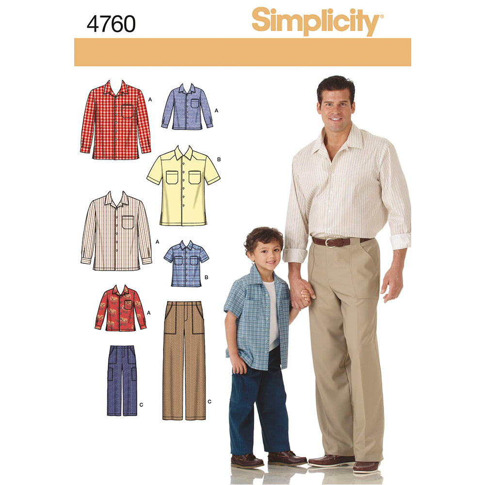 SIMPLICITY 4760 Boys' Sportswear