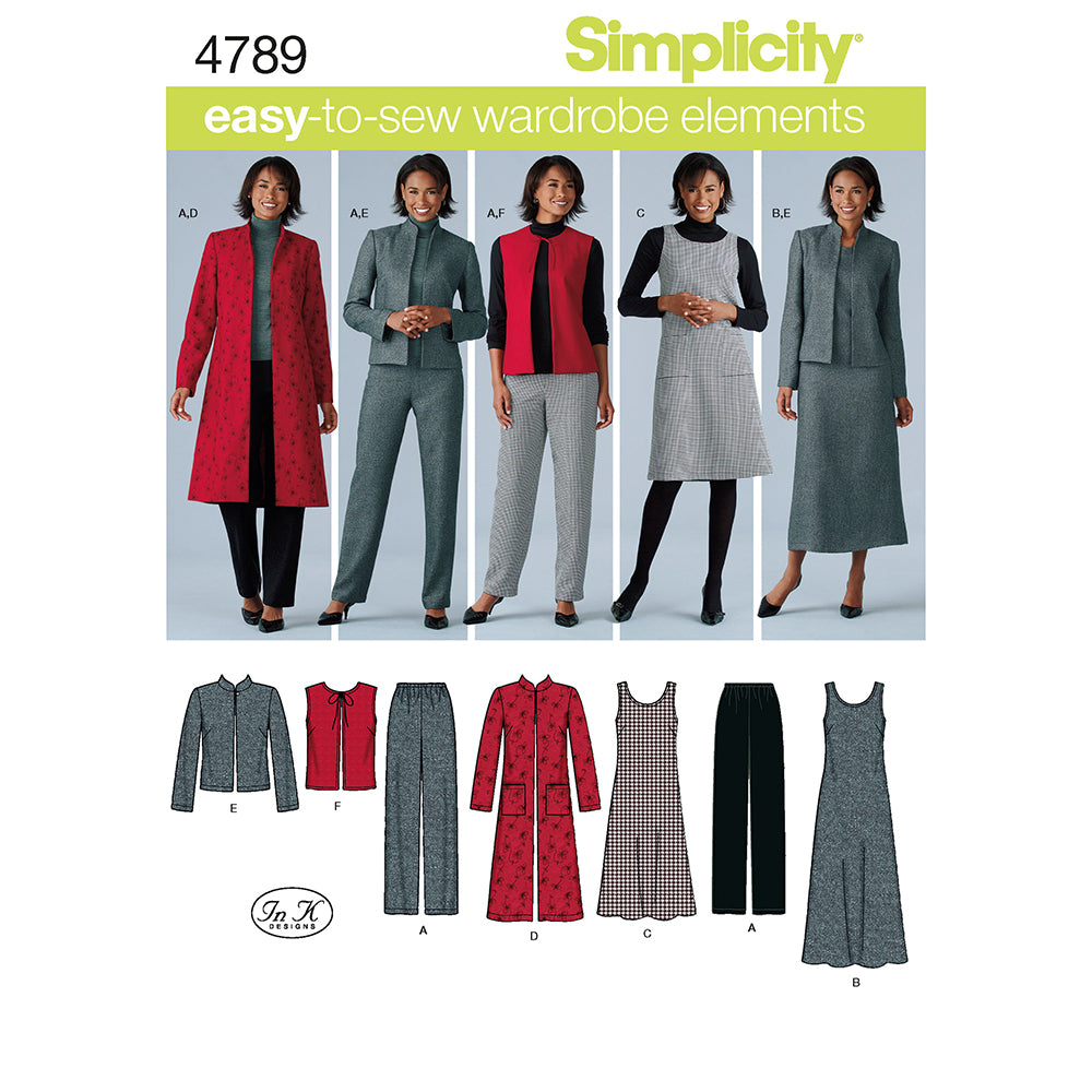 SIMPLICITY 4789 Misses' Sportswear