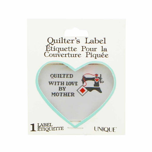 UNIQUE Love Label – Quilted with Love by Mother