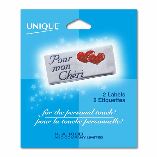 UNIQUE Love Label – Pour mon Chéri – Grey