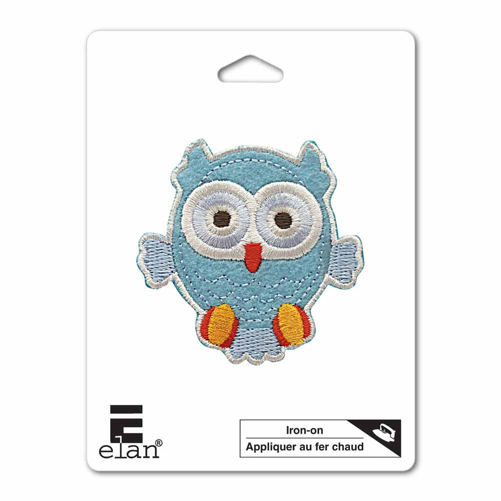ELAN Motif - Aqua Owl - 65mm