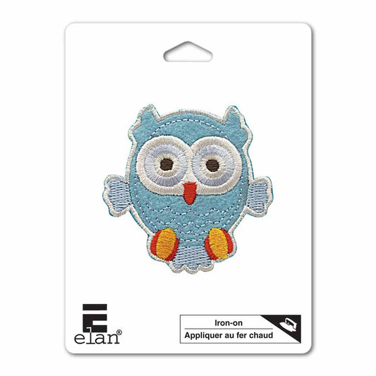 ELAN Motif - Aqua Owl - 65mm