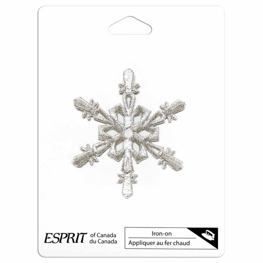 ELAN Motif - Medium Silver Snowflake - 58mm
