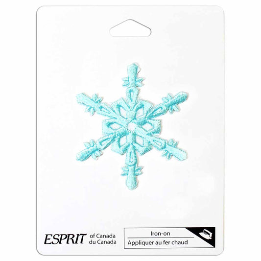 ELAN Motif - Medium Aqua Snowflake - 58mm