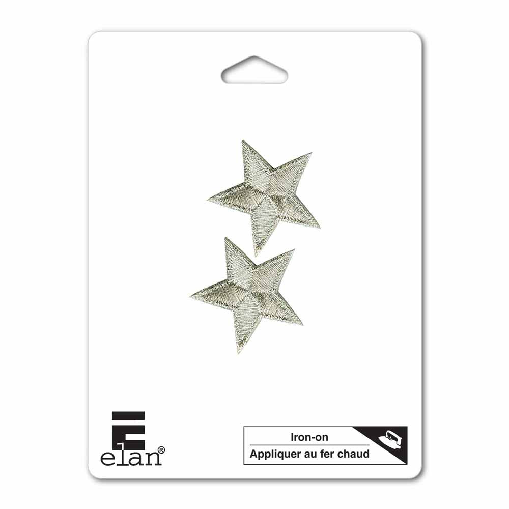 ELAN Motif - Silver Star - 20mm