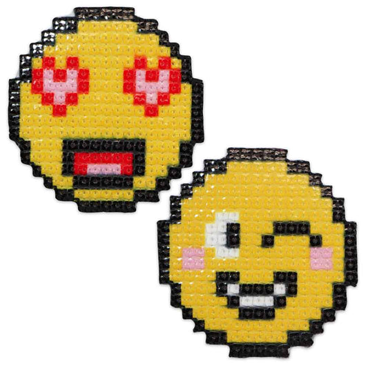ELAN Motif - Pixelated Emojis
