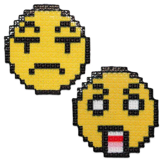 ELAN Motif - Pixelated Emojis