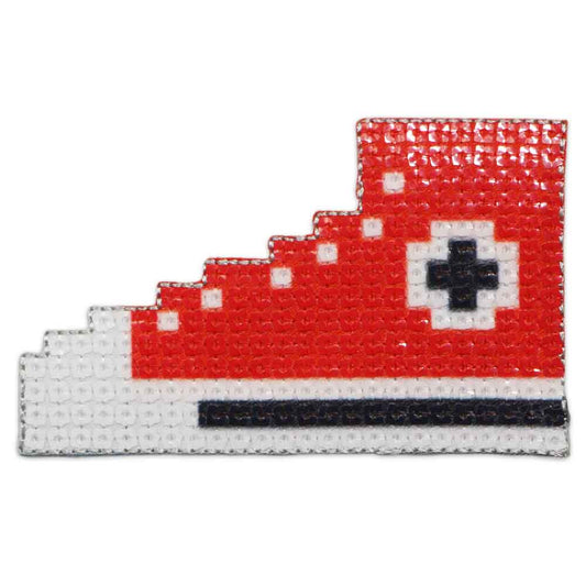ELAN Motif - Pixelated Red Sneakers