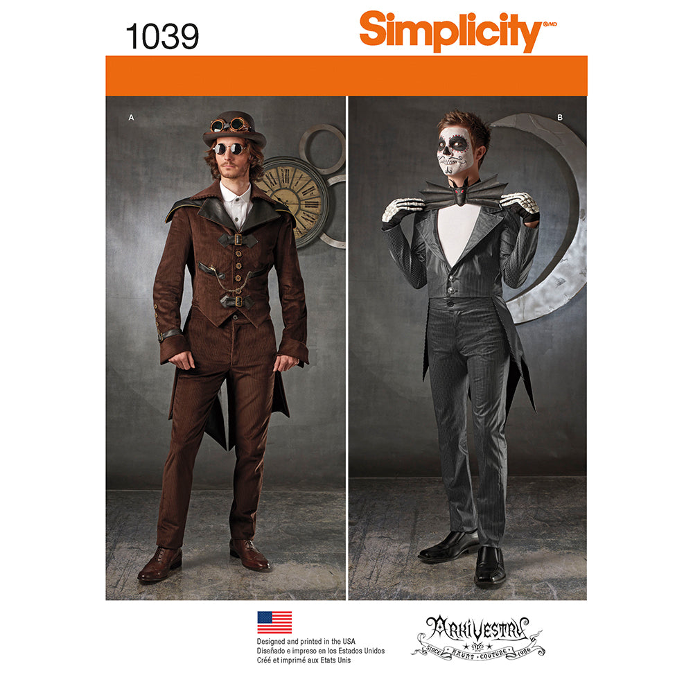 SIMPLICITY 1039 Men's Cosplay Costume