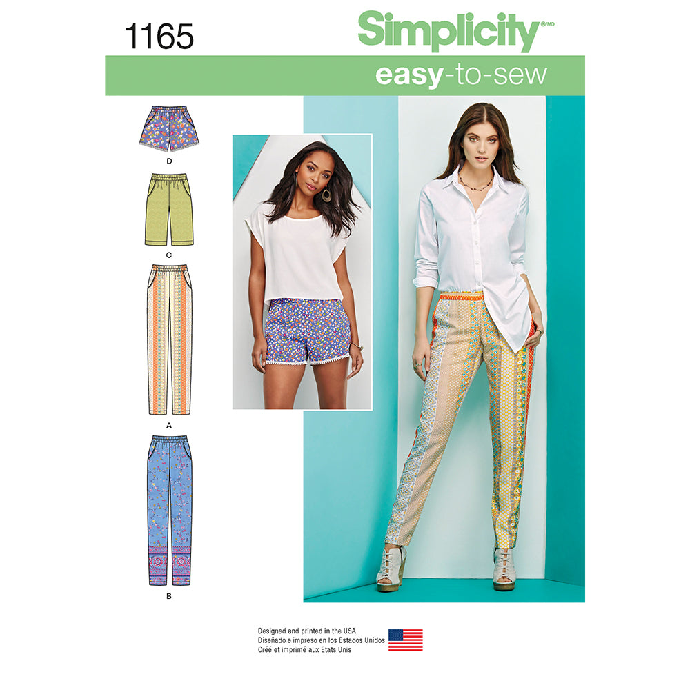 SIMPLICITY 1165 Misses' Skirt Pants