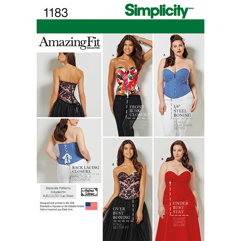 SIMPLICITY 1183 Misses' Top