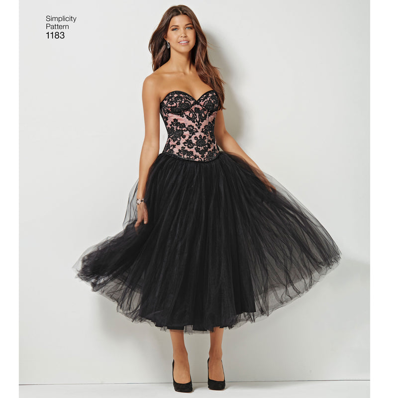 SIMPLICITY 1183 Misses' Top