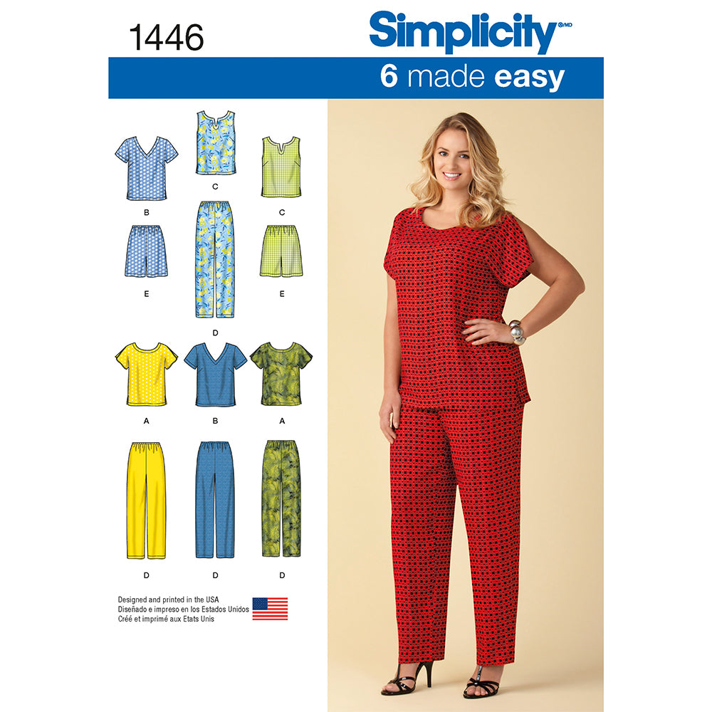 SIMPLICITY 1446 Sportswear - Plus Size