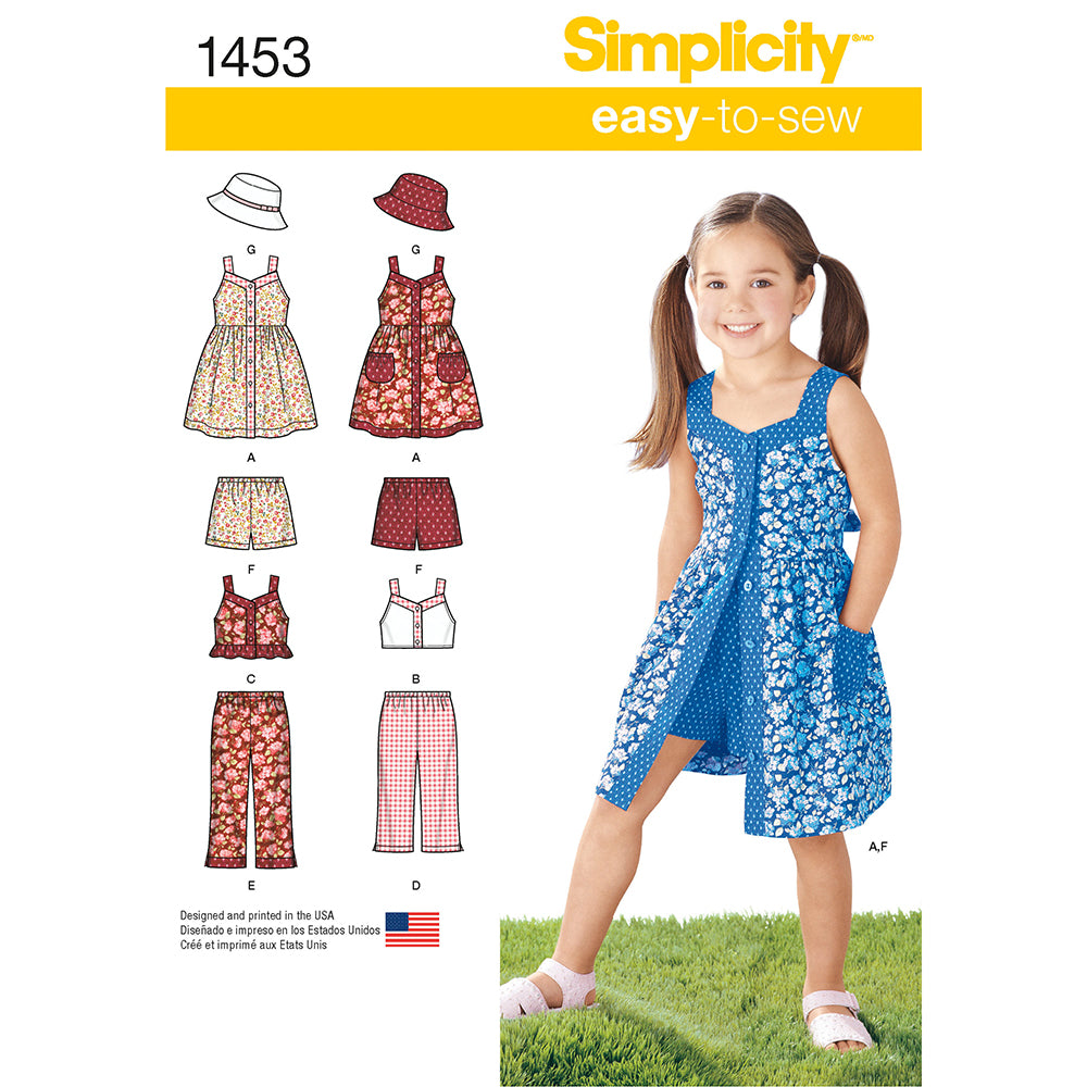 SIMPLICITY 1453 Children's Sportswear