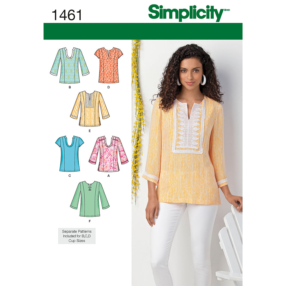 SIMPLICITY 1461 Misses' Top