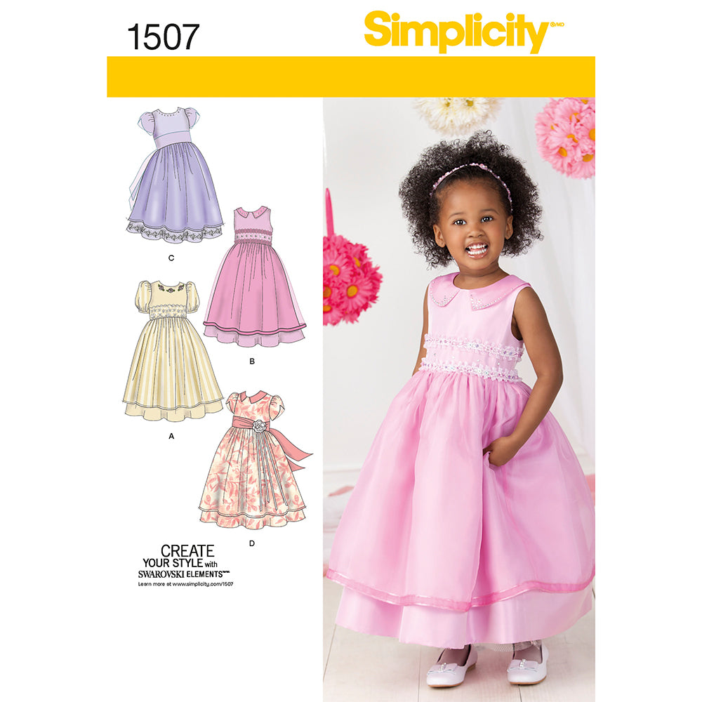 SIMPLICITY 1507 Toddlers’ Dress