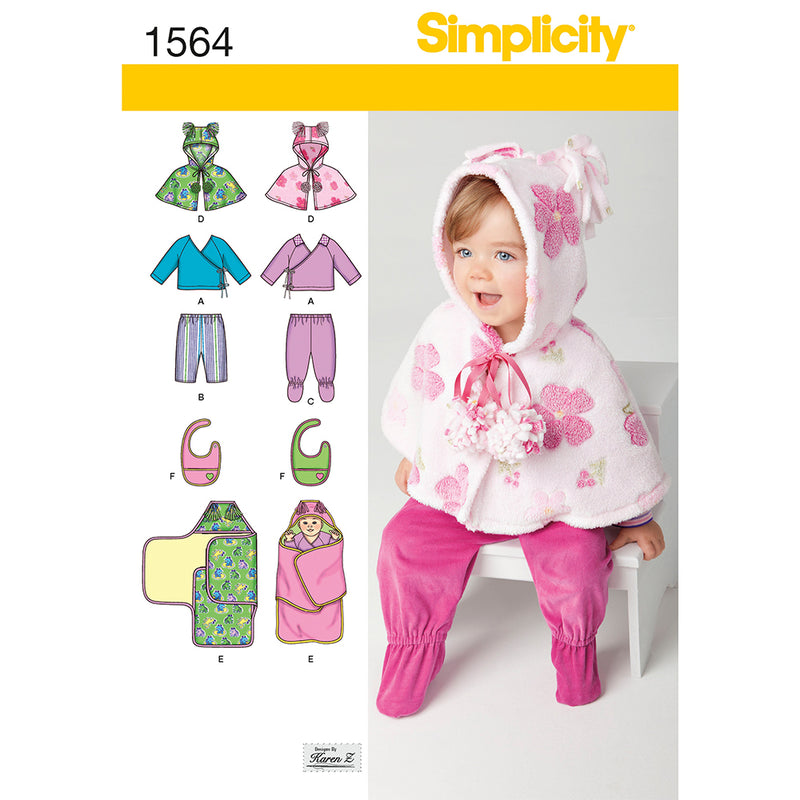 SIMPLICITY 1564 Babies' Sportswear