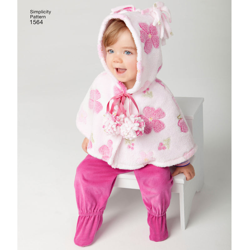 SIMPLICITY 1564 Babies' Sportswear