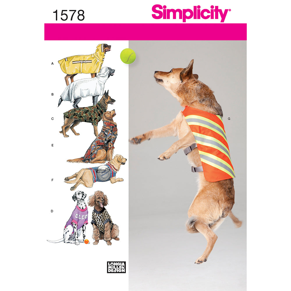 SIMPLICITY 1578 Pet Wear