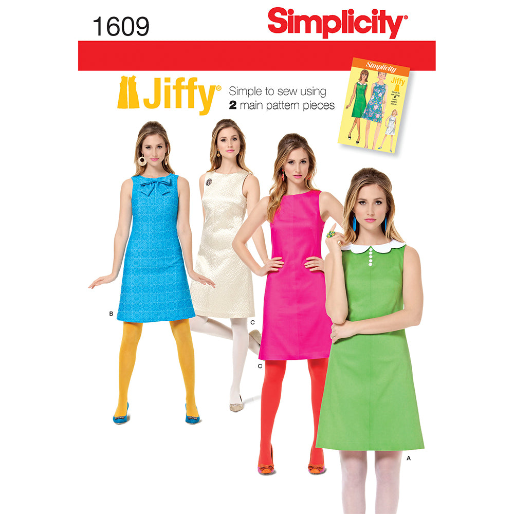 SIMPLICITY 1609 Misses' Dress