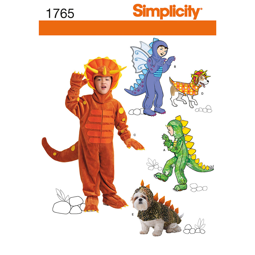 SIMPLICITY 1765 Children's Costume